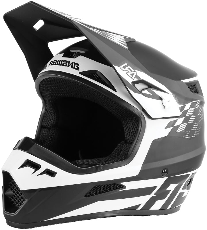 Answer AR1 Sweep Helmet Black/White - XL 442900