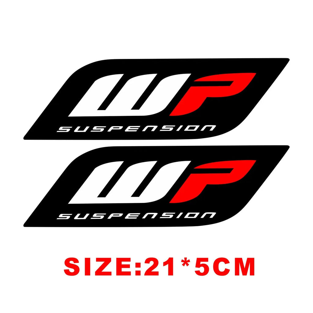 Reflective Motocross Fork Sticker Decals – KYB WP Showa Suspension Graphics for Dirt Bikes
