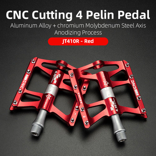 Bicycle Peddals Quick Release Rainproof Seal Bearing 8.2cm Widened Non-slip Chrome Molybdenum Bike   Mountain Bike Pedals Pedals Aluminum Bicycle Flat Platform Pedals Lightweight Non-Slip Sealed Bearing For Road Mountain