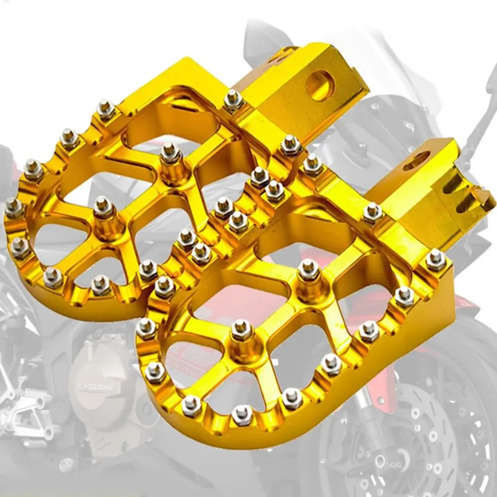 Aluminum Dirt Bike Foot Pegs Rest Pedals – Fits MX650, MX500 & SX500