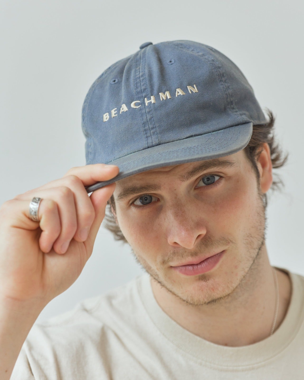 Navy Beach Cap