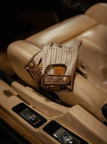 Knit Leather Riding Gloves