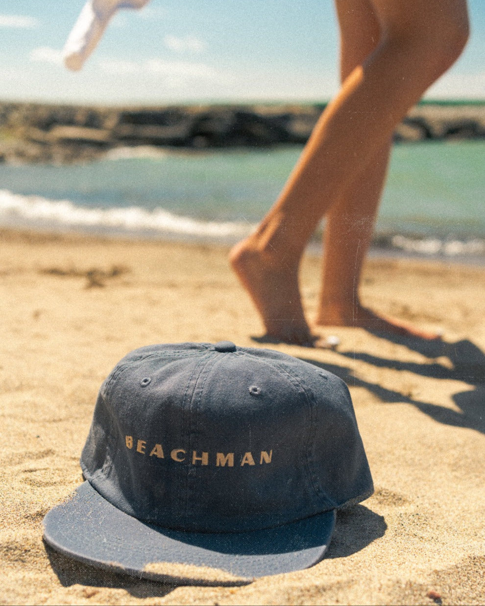 Navy Beach Cap