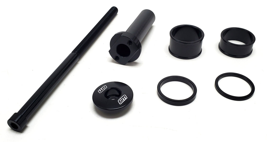 Warp 9 Stem Lock - W9 Fender Adapter Compatible - For Forks Without a Fender Mount on Lower Clamps