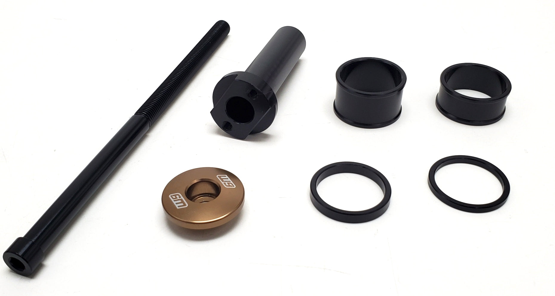 Warp 9 Stem Lock - W9 Fender Adapter Compatible - For Forks Without a Fender Mount on Lower Clamps