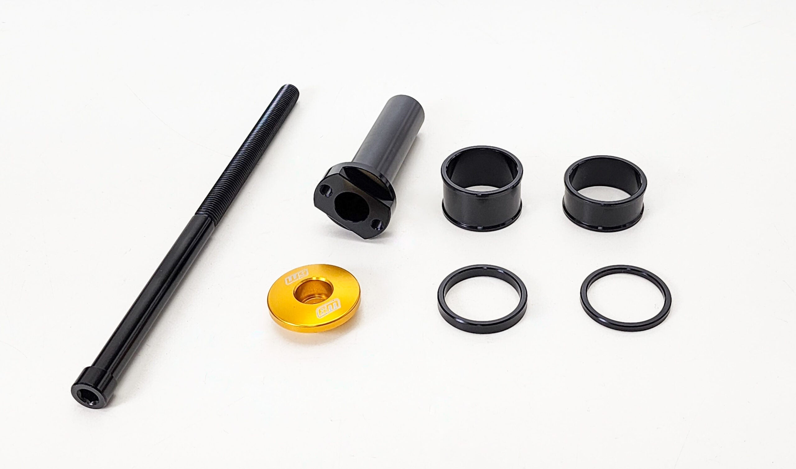 Warp 9 Stem Lock - W9 Fender Adapter Compatible - For Forks Without a Fender Mount on Lower Clamps