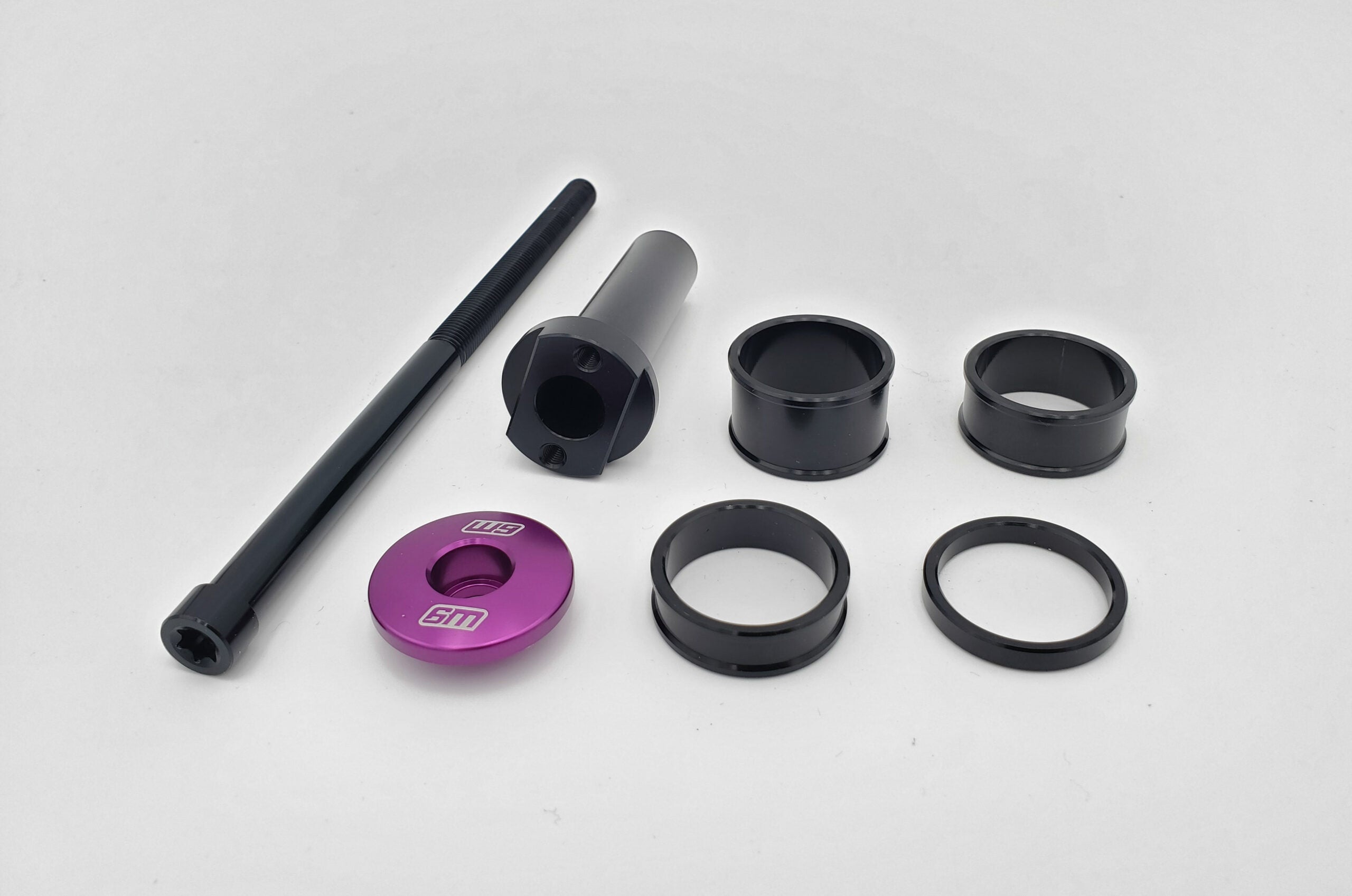 Warp 9 Stem Lock - W9 Fender Adapter Compatible - For Forks Without a Fender Mount on Lower Clamps