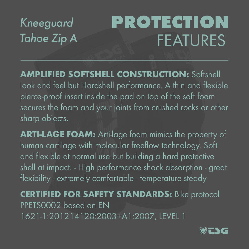 TSG - Kneeguard Tahoe Zip A