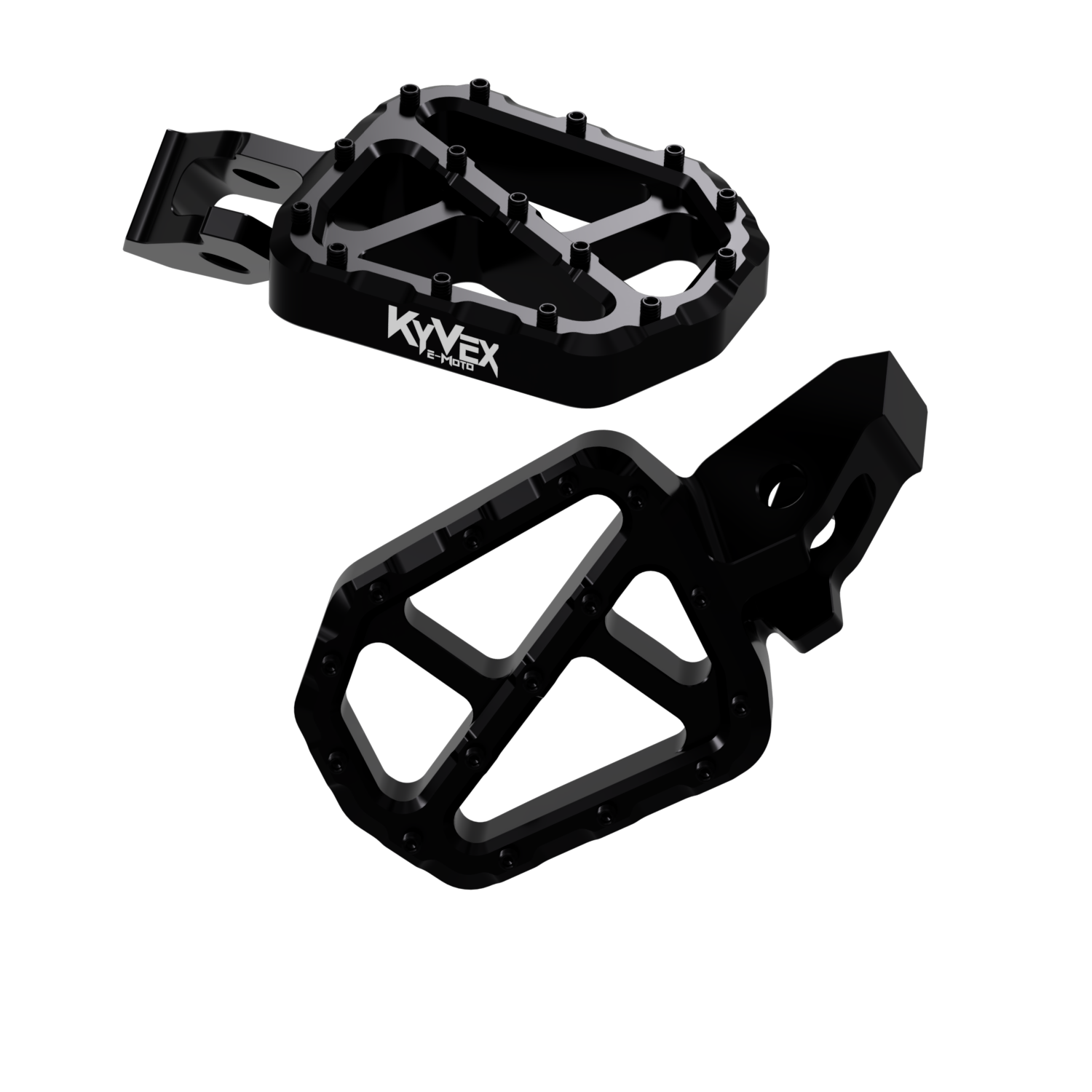 KyVex Billet Wide Foot Pegs - Ultra Bee