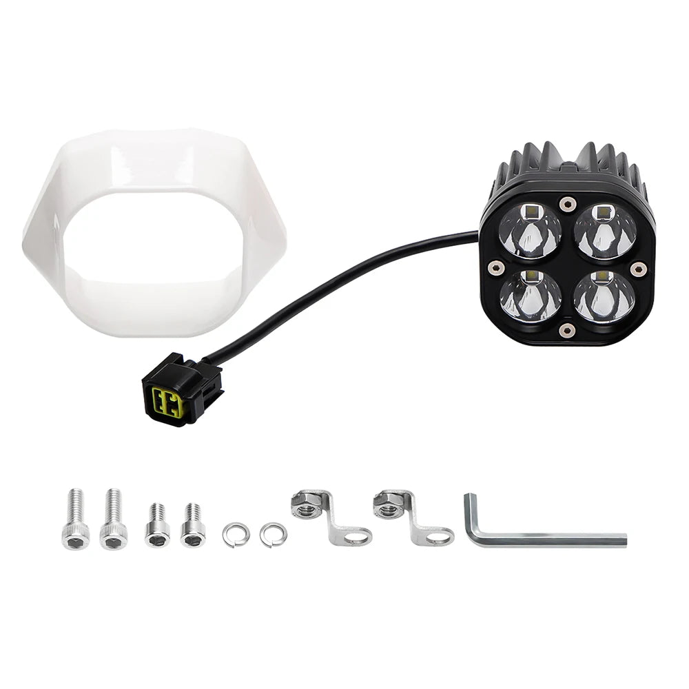 Adjustable LED Headlight for Sur-Ron Ultra Bee Off-Road Motorcycle Headlamp