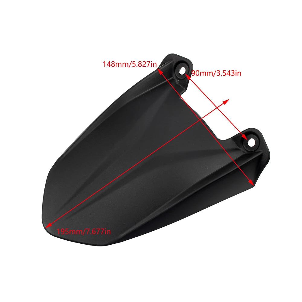 Front & Rear Fender Mudguard Set for Talaria MX3 MX4 – Carbon Fiber Style Wheel Splash Guard